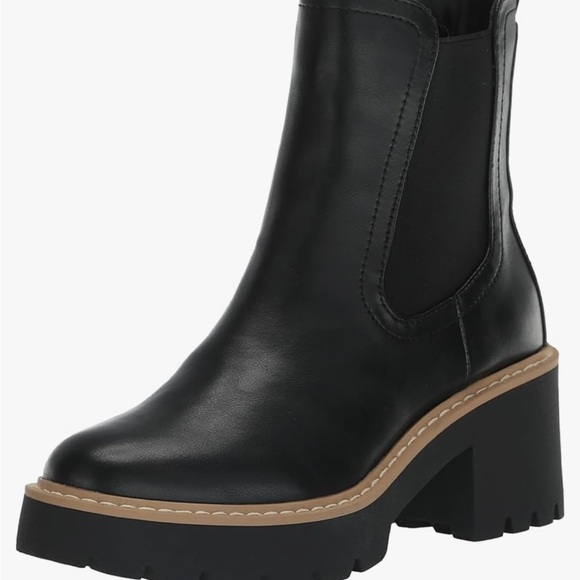Dolce Vita Shoes - Black Leather Ankle Boots